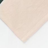 グリーンはっきりしたモンステ離れラトロピカルジャングル フリースブランケット (角)