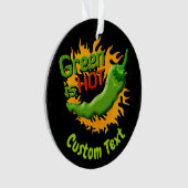 グリーンはホットオーナメント オーナメント (正面)