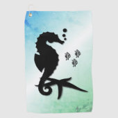 グリーンへの航海 ゴルフタオル (正面)