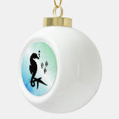 グリーンへの航海 セラミックボールオーナメント (右)