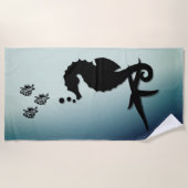 グリーンへの航海 ビーチタオル (正面)