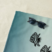 グリーンへの航海 ビーチタオル (インサイチュ)