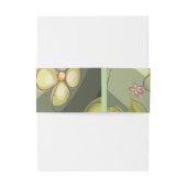 グリーンよくはしゃぐとレディーバード 招待状ベリーバンド (裏面例)