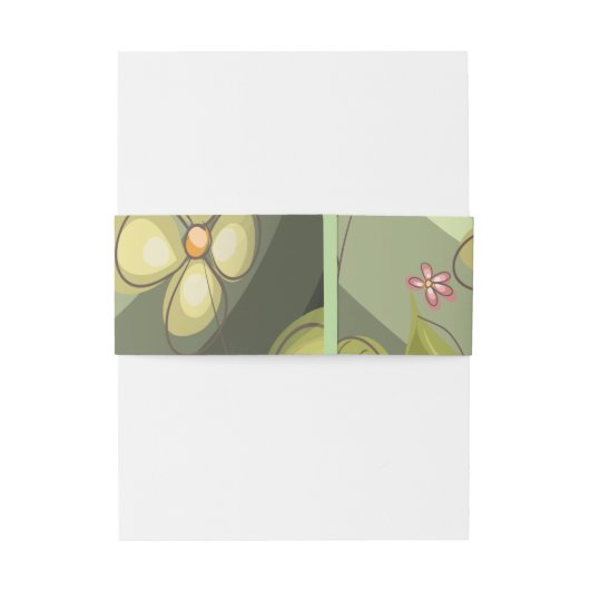 グリーンよくはしゃぐとレディーバード 招待状ベリーバンド (裏面例)