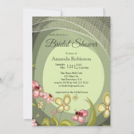 グリーンよくはしゃぐとレディーバード 招待状