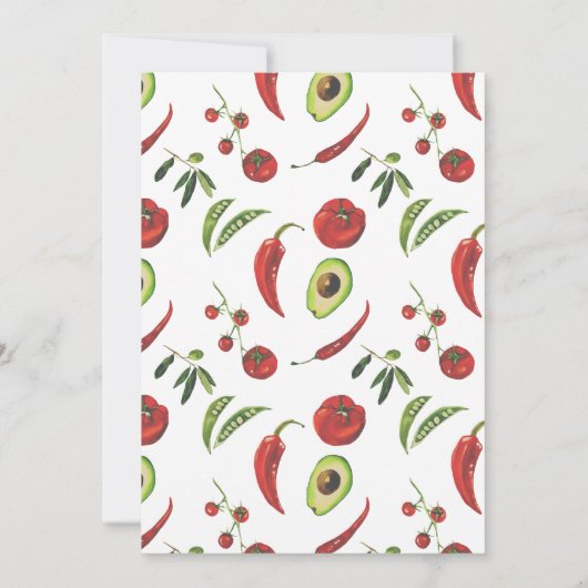 グリーンよくはしゃぐレトロロオーガニックーカル栽培ベビーショウ 招待状 (裏面)