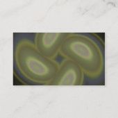 グリーンらせん状名刺 名刺 (裏面)