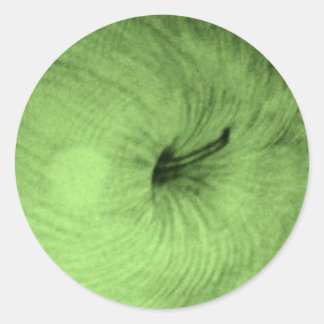 グリーンりんごシール ラウンドシール