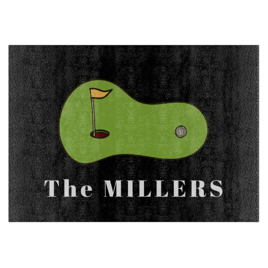 グリーンを入パーソナライズされたれ カッティングボード (正面)