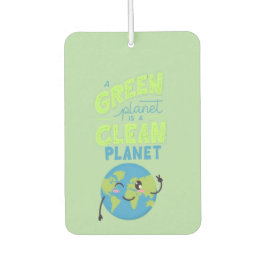 グリーンを搭載：自然で繁栄」 カーエアーフレッシュナー