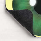 グリーンアイアイリスカスタムマウスパッドクールマウスマット マウスパッド (コーナー)