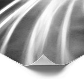 グリーンアイドキャットアップクローズプリント ポスター (角)