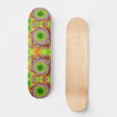 グリーンアイドフラクタルスケートボード スケートボード (正面)