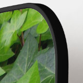 グリーンアイビーボタニカルプリント ピックルボールラケット (左詳細)