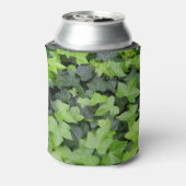 グリーンアイビーボタニカルプリント 缶クーラー (缶裏面)
