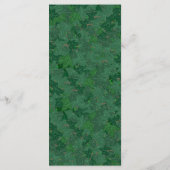 グリーンアイビー庭園の結婚式 メニュー (裏面)