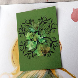 グリーンアイビー自然 招待状