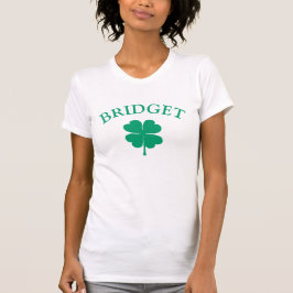 グリーンアイリッシュフォーリーフクローバーSt patricks day Tシャツ