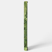 グリーンアイリッシュ華美レースの色合い SAMSUNG GALAXYケース (左側面)