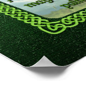 グリーンアイリッシュ賛美ズ ポスター (角)