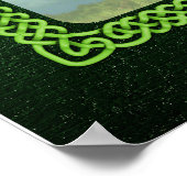 グリーンアイリッシュ賛美ズ ポスター (角)