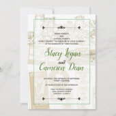 グリーンアイルランドパスポート招待状 招待状 (正面)