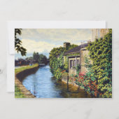 グリーンアイルランド絵画アートワークのカード カード (正面)