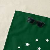 グリーンアウトドアキャンプブライズパーティー ビーチタオル (インサイチュ)