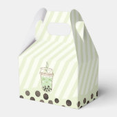 グリーンアクソロテルバブルボバティーパルティー誕生日 フェイバーボックス (裏面サイド)