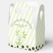 グリーンアクソロテルバブルボバティーパルティー誕生日 フェイバーボックス (オープン)