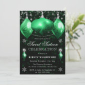 グリーンアゲートボーブルクリスマススウィート16 招待状 (スタンド正面)