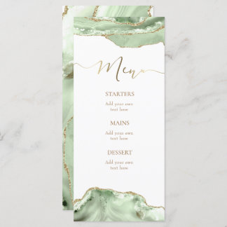 グリーンアゲートメニュー メニュー