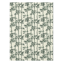 グリーンアジアの竹と離れ テーブルクロス