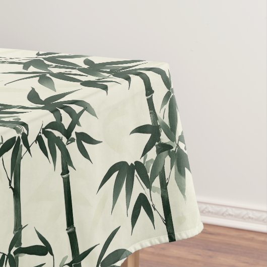 グリーンアジアの竹と離れ テーブルクロス (インサイチュ)