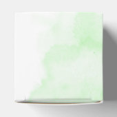 グリーンアジアンピンクフローラセージカスタムバルーン フェイバーボックス (上部)