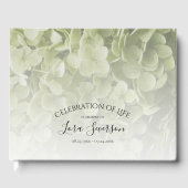 グリーンアジサイお祝いオブライフメモリアル ゲストブック (正面)