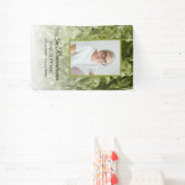 グリーンアジサイフローラお祝いオブライフ葬儀 横断幕 (インサイチュ)