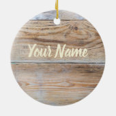 グリーンアスパラガスとイチゴ セラミックオーナメント (裏面)