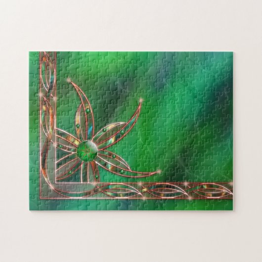 グリーンアズザグラスパズル ジグソーパズル (横)