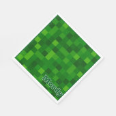 グリーンアップシェリンナプキン スタンダードランチョンナプキン (角)