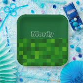 グリーンアップシェリンプレート ペーパープレート (パーティー)