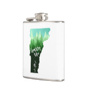 グリーンアップバーモント フラスク (左)