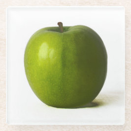 グリーンアップルのコースタクナ ガラスコースター