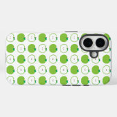 グリーンアップルキャンディーパターン Case-Mate iPhoneケース (裏面 (横))