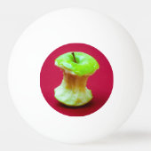 グリーンアップルコア 卓球ボール (裏面)