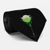 グリーンアップルティーニカクテルおもしろい ネクタイ (ロール)