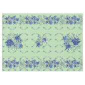 グリーンアップルバタフライフラワーメドウ テーブルクロス (正面(横))