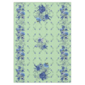 グリーンアップルバタフライフラワーメドウ テーブルクロス (正面)