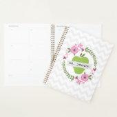 グリーンアップルフローラリース先生プランナー プランナー手帳 (ディスプレー)