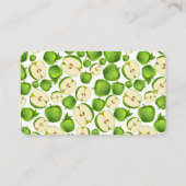 グリーンアップル代替先生名刺 名刺 (裏面)